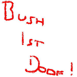 Bush ist doof